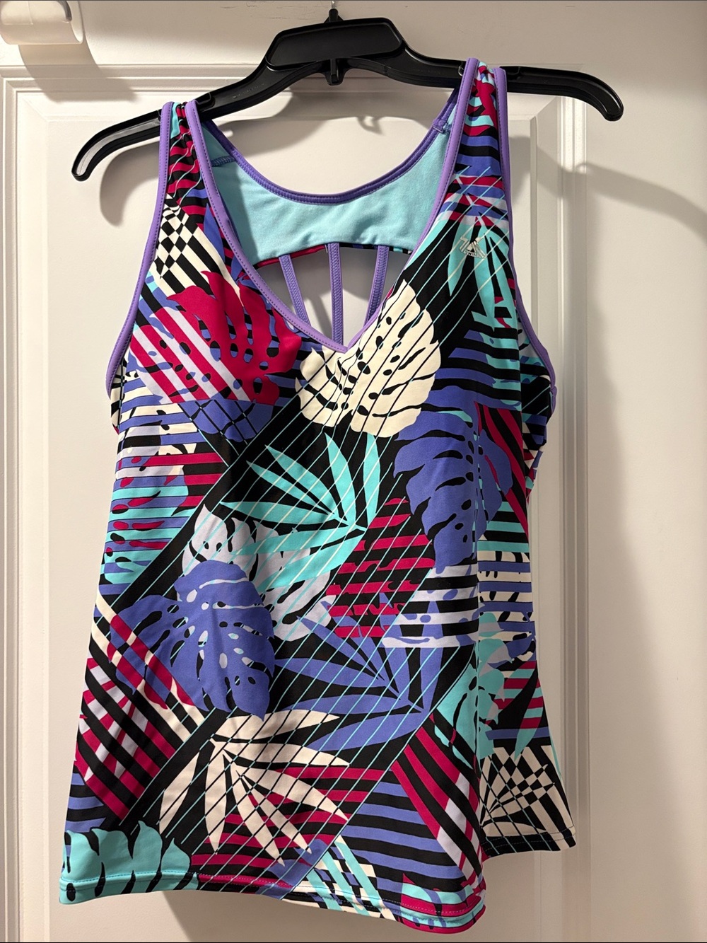 Tropical bathing suit top - Multicolor